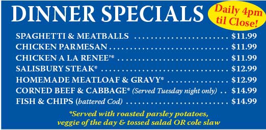 pickles plus dinner specials